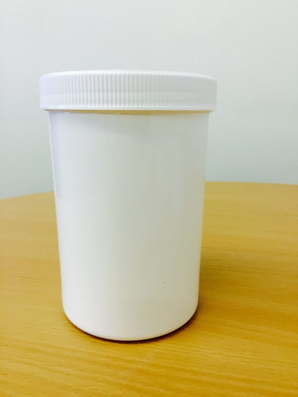 1250ml White Screw Top Jar & 115mm Screw Cap