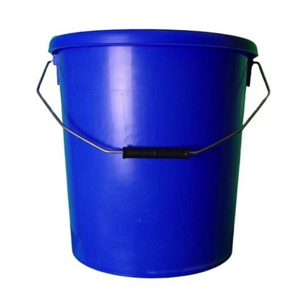 16L Blue Plastic Buckets With Lid
