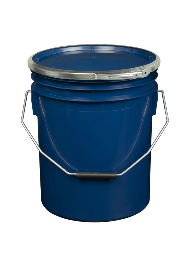 Blue 16L Paint and Resin Pail (with metal fastener)