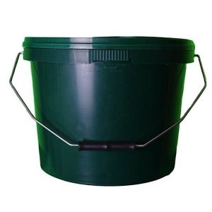 10 Litre Green Plastic Buckets