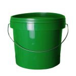 5 Litre Green Plastic Bucket