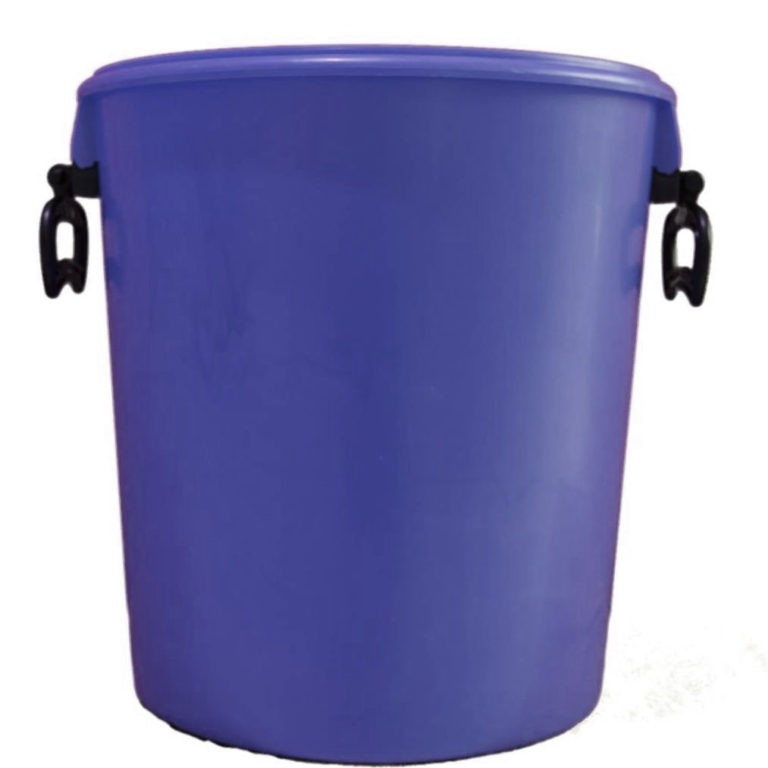 25 litre blue container with handles