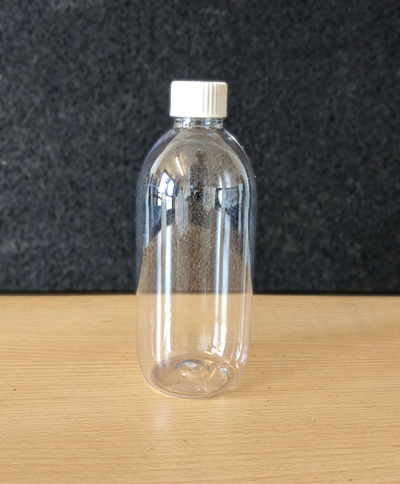 500ml Clear Plastic PET Bottle | H&O Plastics