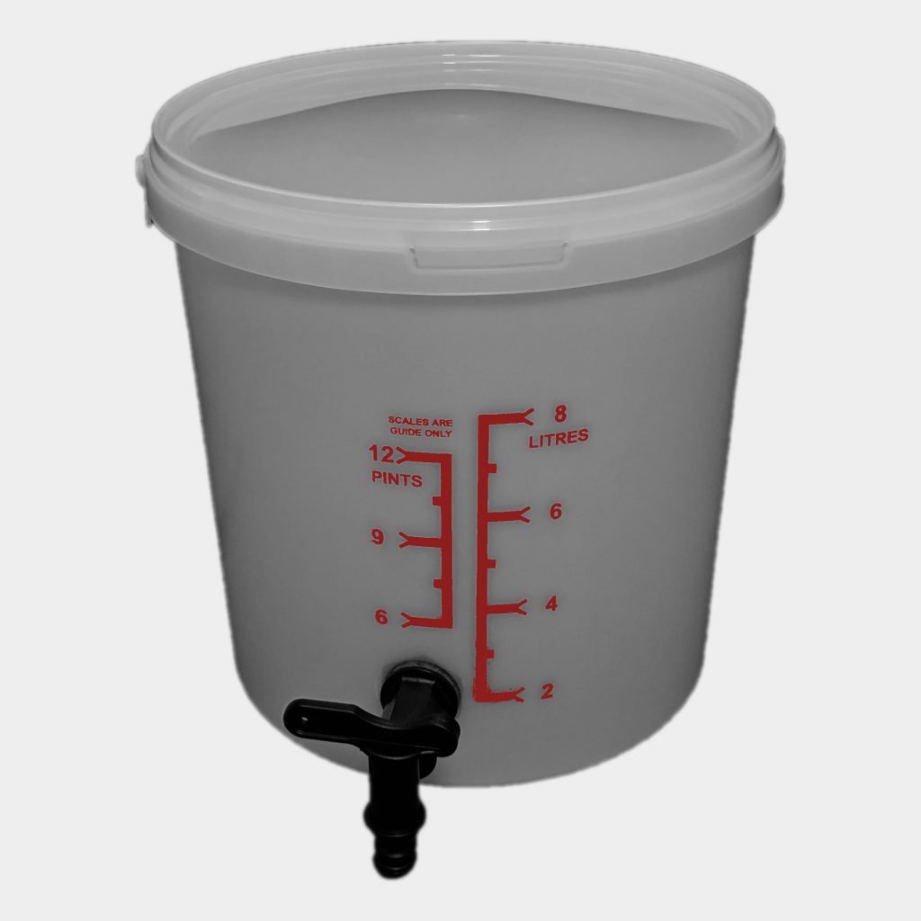 10L Homebrew Buckets With Tap and Lid