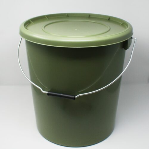 25l Olive Green Fishing Bucket