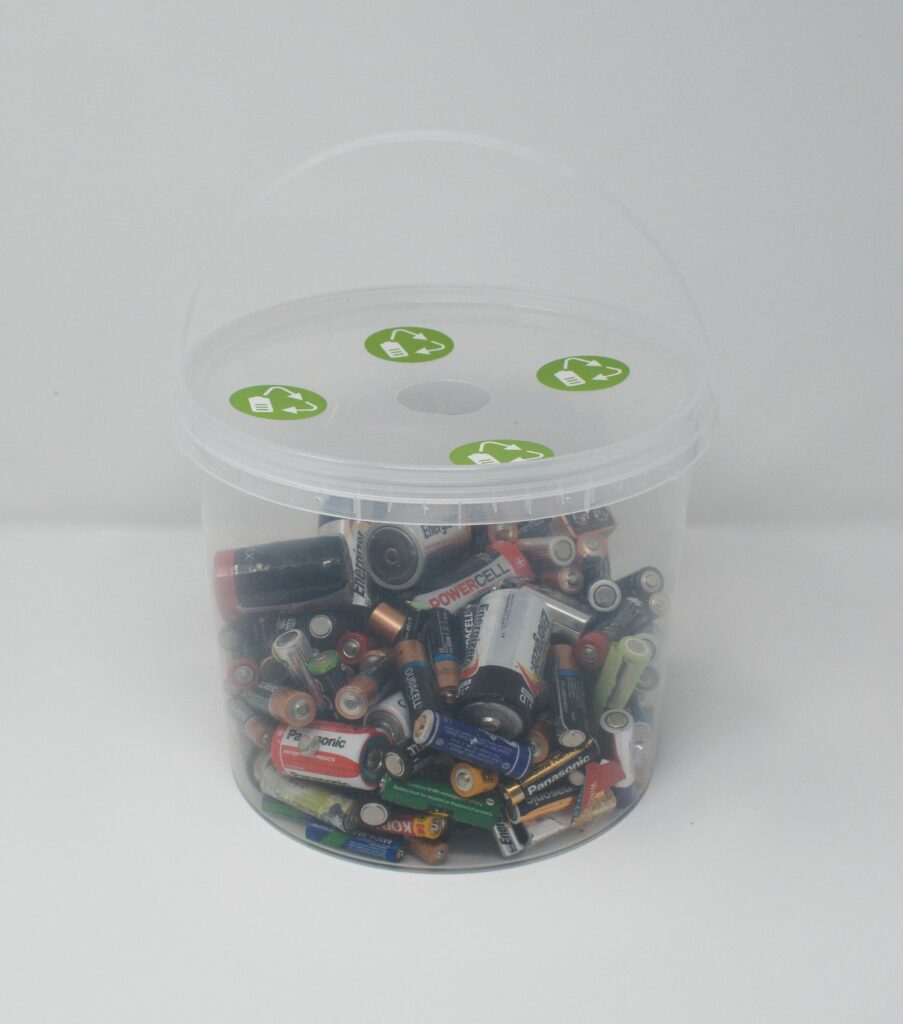 Battery Recycling Container