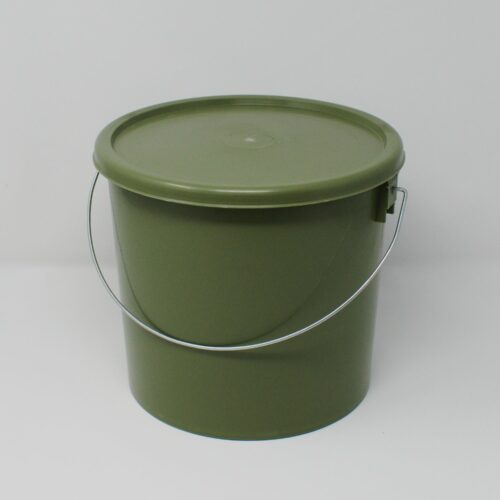 5l Olive Green fishing bucket