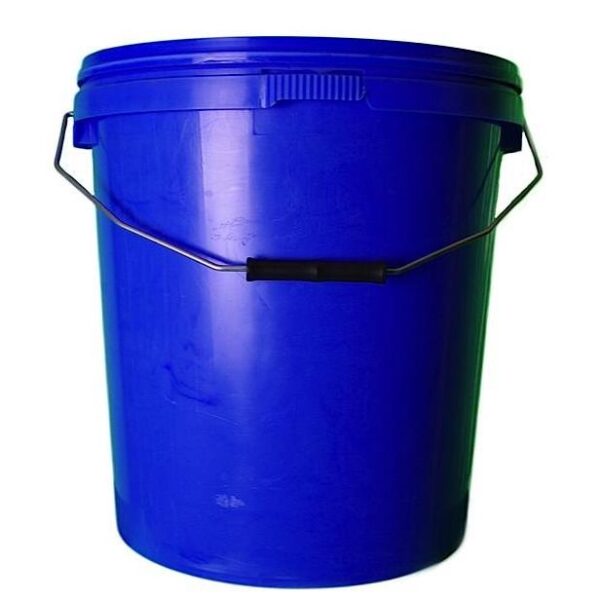 20L Blue Tamper Evident Plastic Buckets With Lid