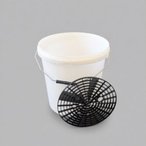 20l Natural Car Detailing Bucket with Grit Guard