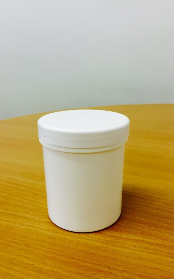 250ml White Screw Top Jar & 70mm Cap