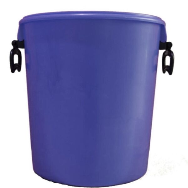 25L Blue Bucket With Two Handles And Lid