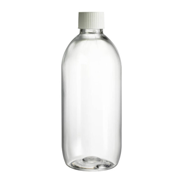 500ml Clear Plastic PET Bottle