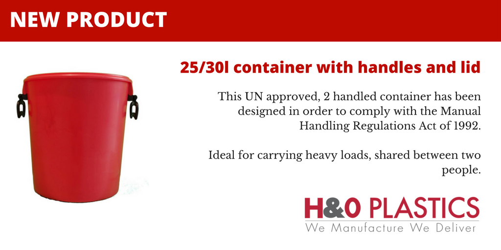 25/30l Container with handles and lid